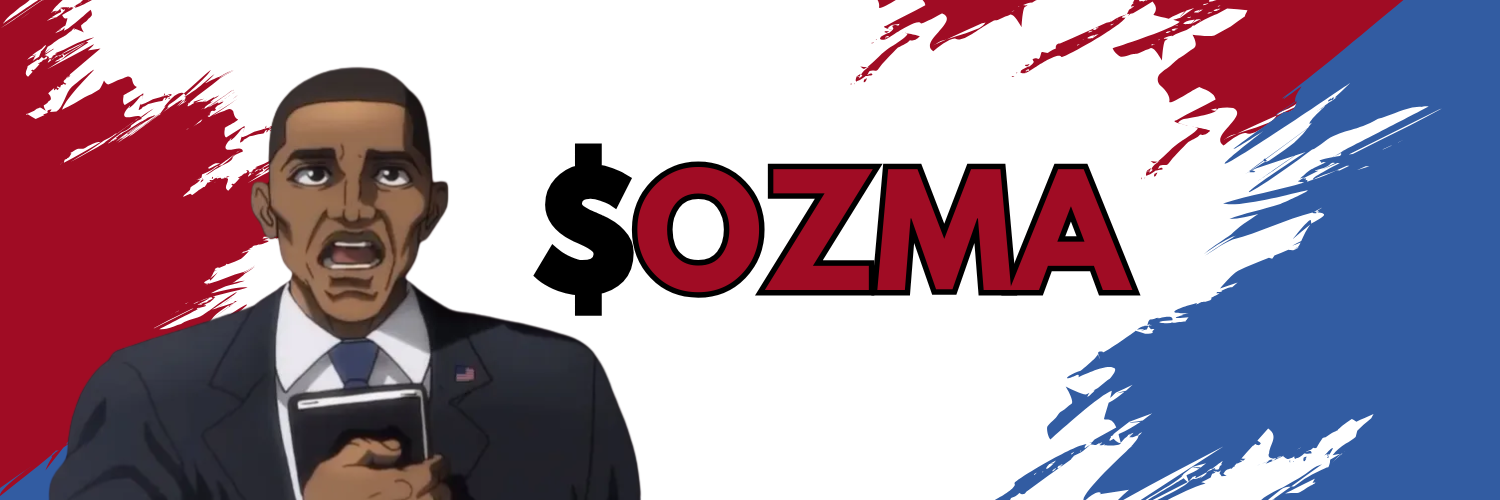 Barack Ozma — $OZMA banner art