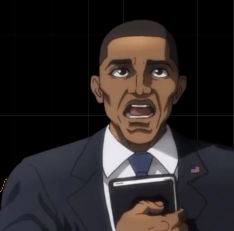 Barack Ozma reacting